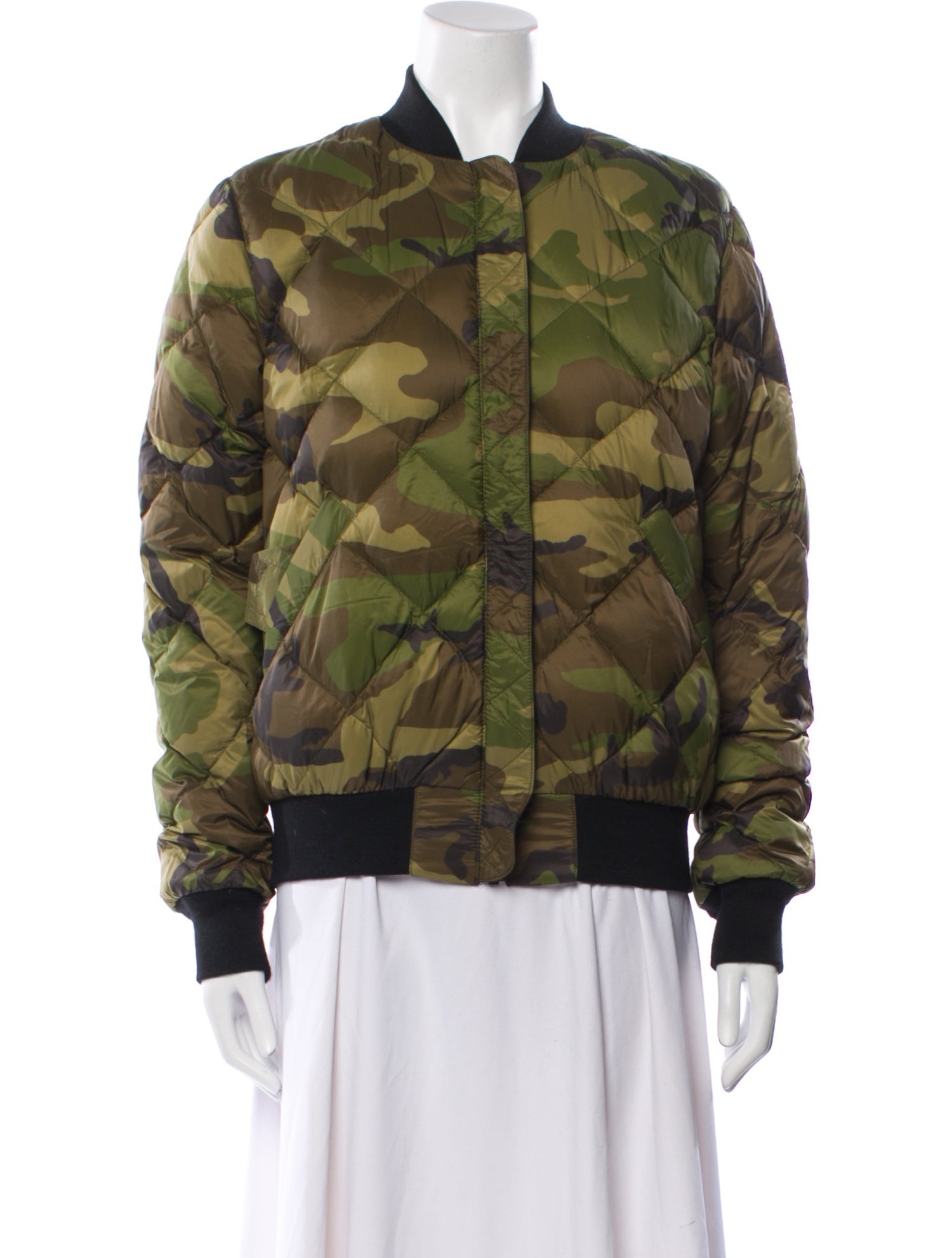 Canada Goose Nylon Printed Down Jacket