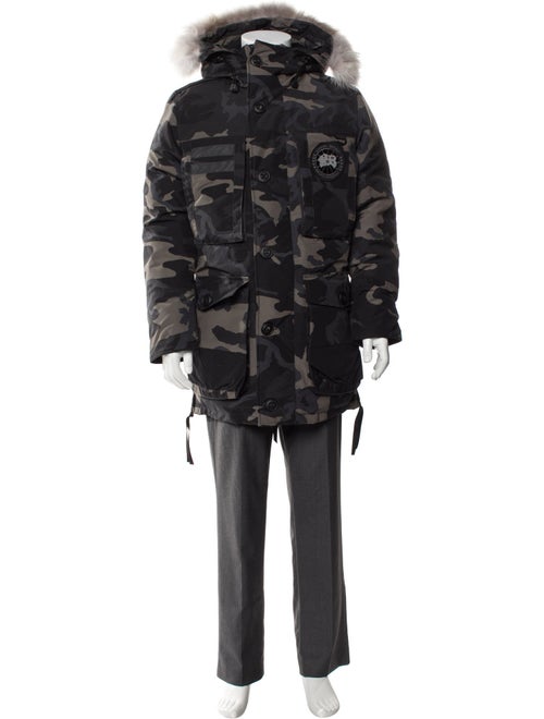 Canada Goose Camouflage Print Parka