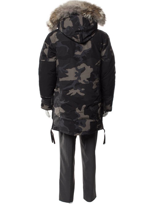 Canada Goose Camouflage Print Parka