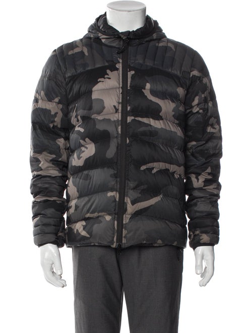 Canada Goose Camouflage Print Puffer Coat