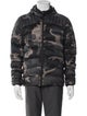 Canada Goose Camouflage Print Puffer Coat