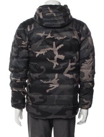 Canada Goose Camouflage Print Puffer Coat