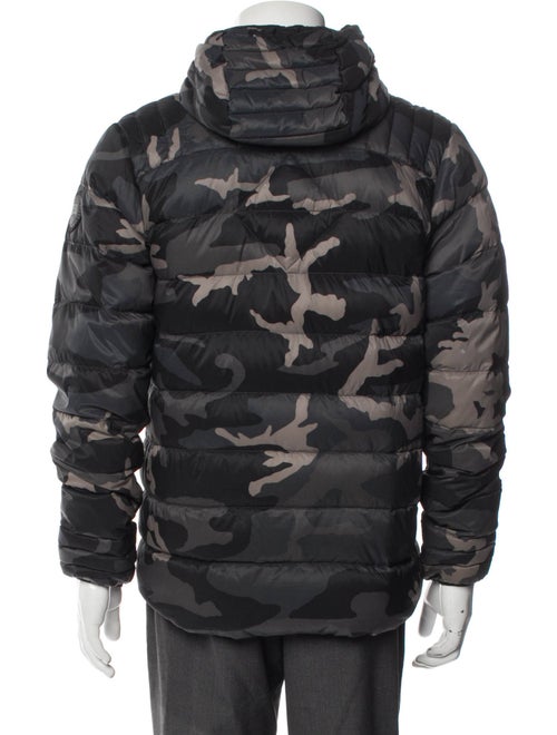 Canada Goose Camouflage Print Puffer Coat