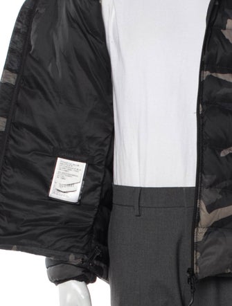 Canada Goose Camouflage Print Puffer Coat