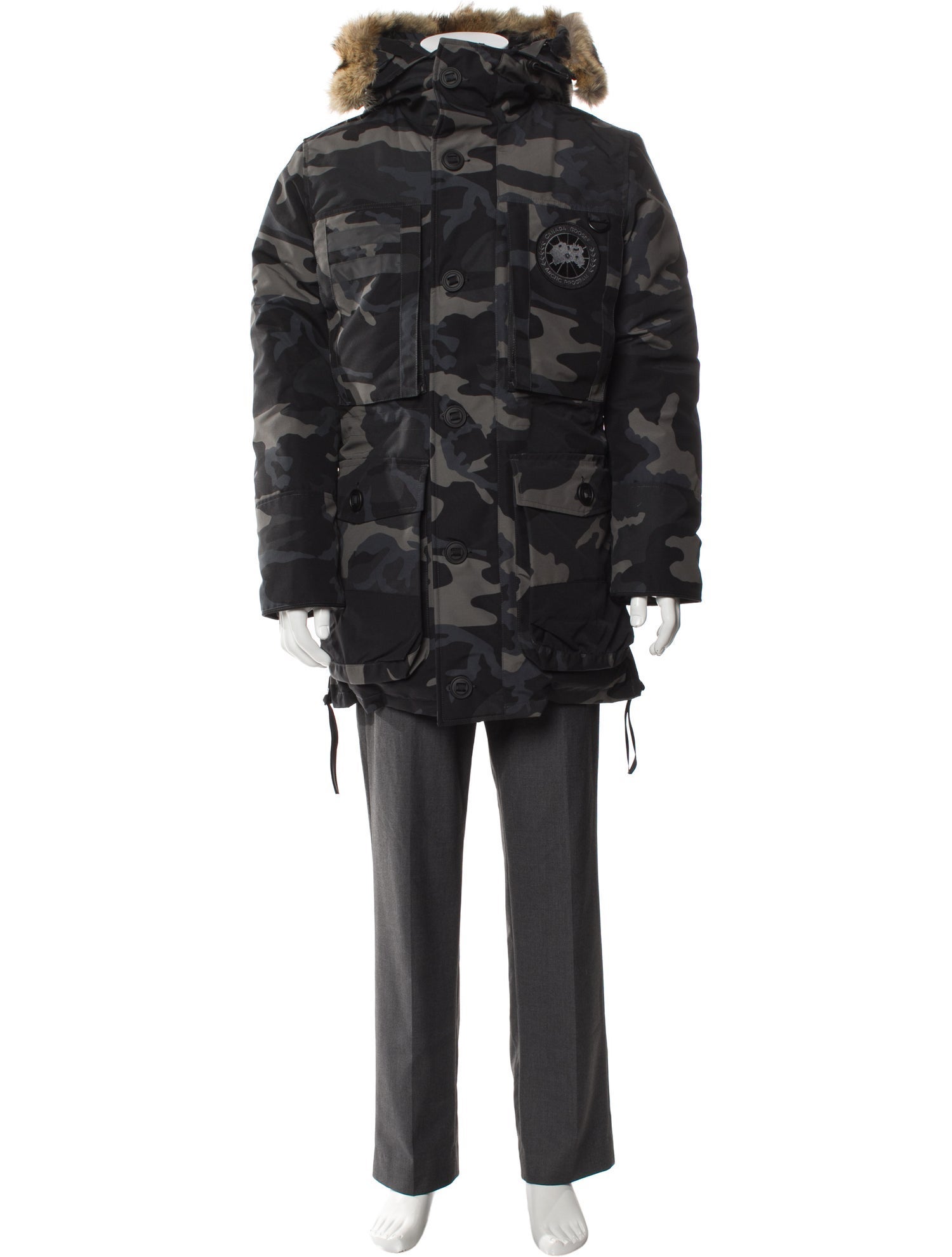 Canada Goose Camouflage Print Parka