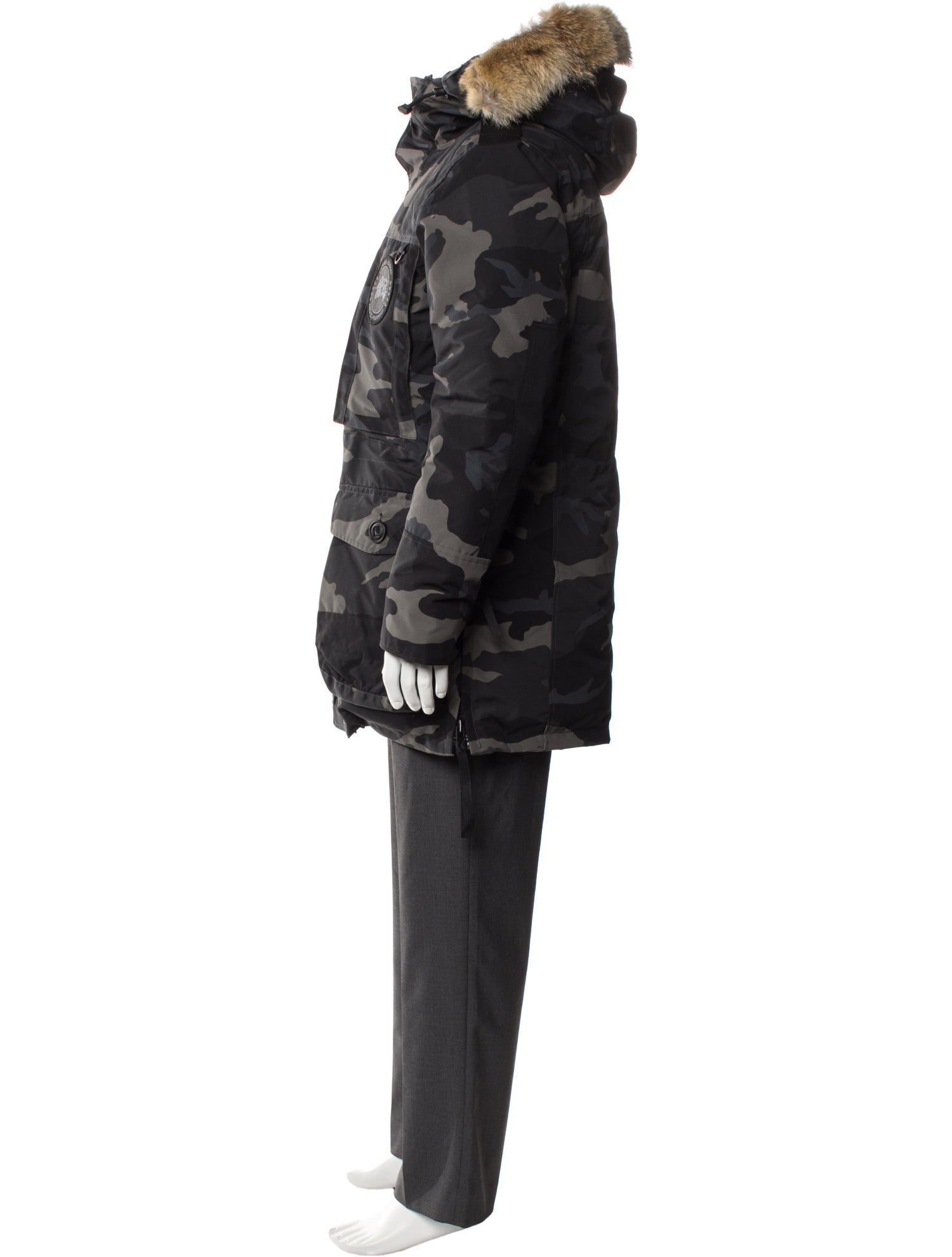 Canada Goose Camouflage Print Parka