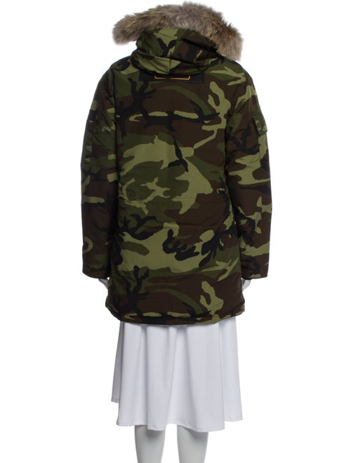 Canada Goose Camouflage Print Down Coat