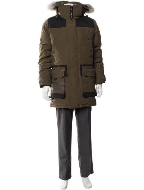 Canada Goose Colorblock Pattern Parka