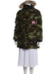 Canada Goose Camouflage Print Down Coat