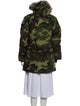Canada Goose Camouflage Print Down Coat