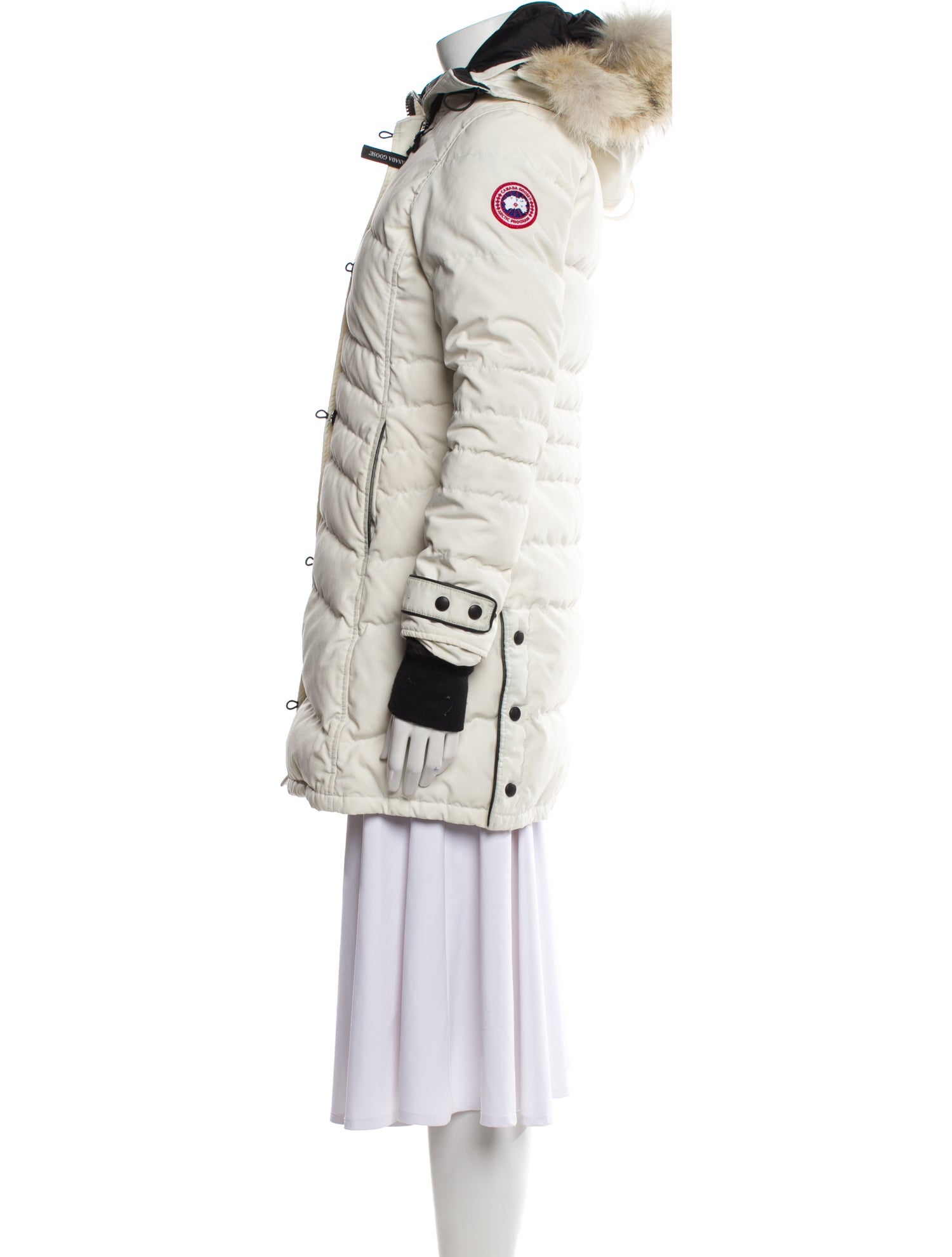 Canada Goose Colorblock Pattern Parka