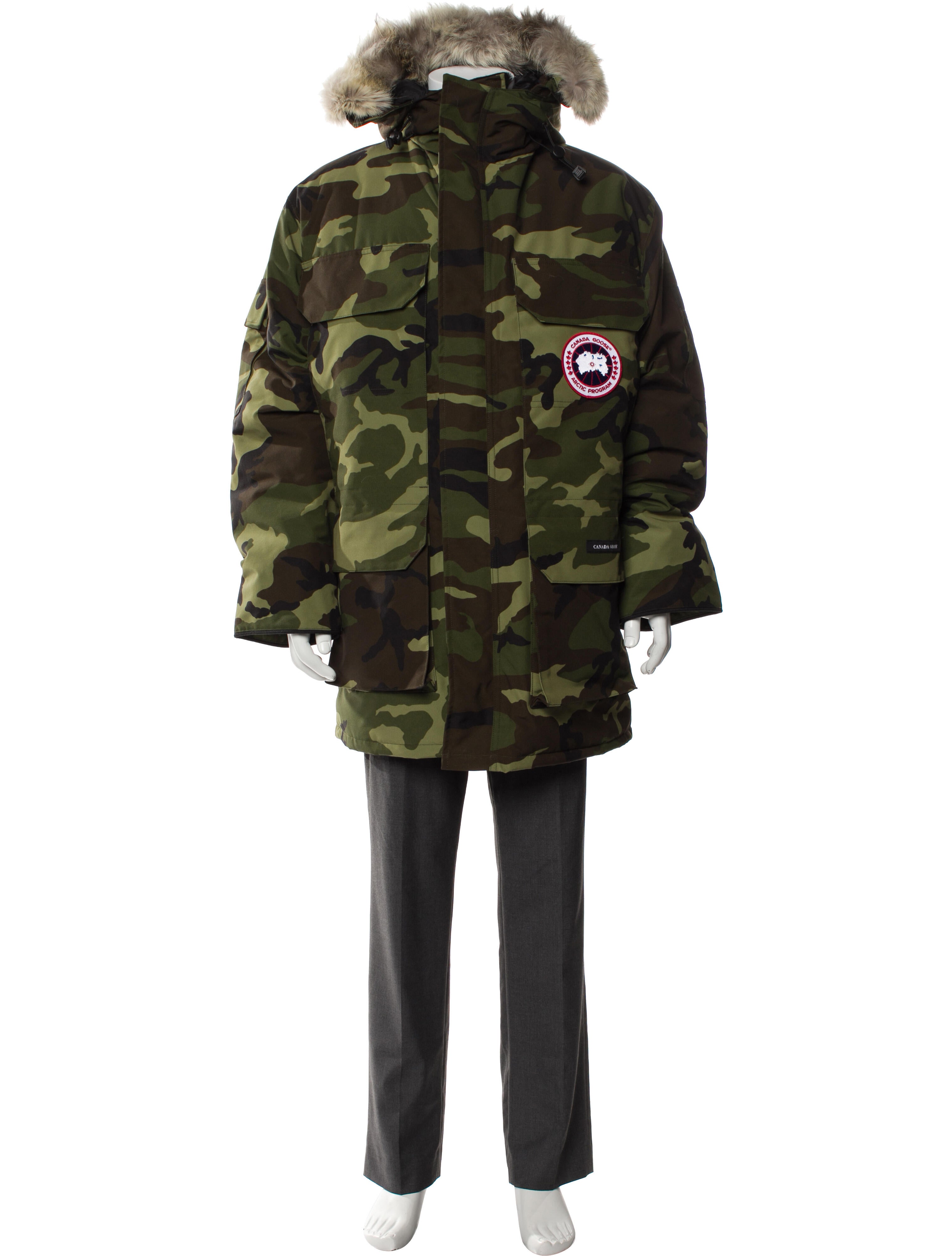 Canada Goose Camouflage Print Parka