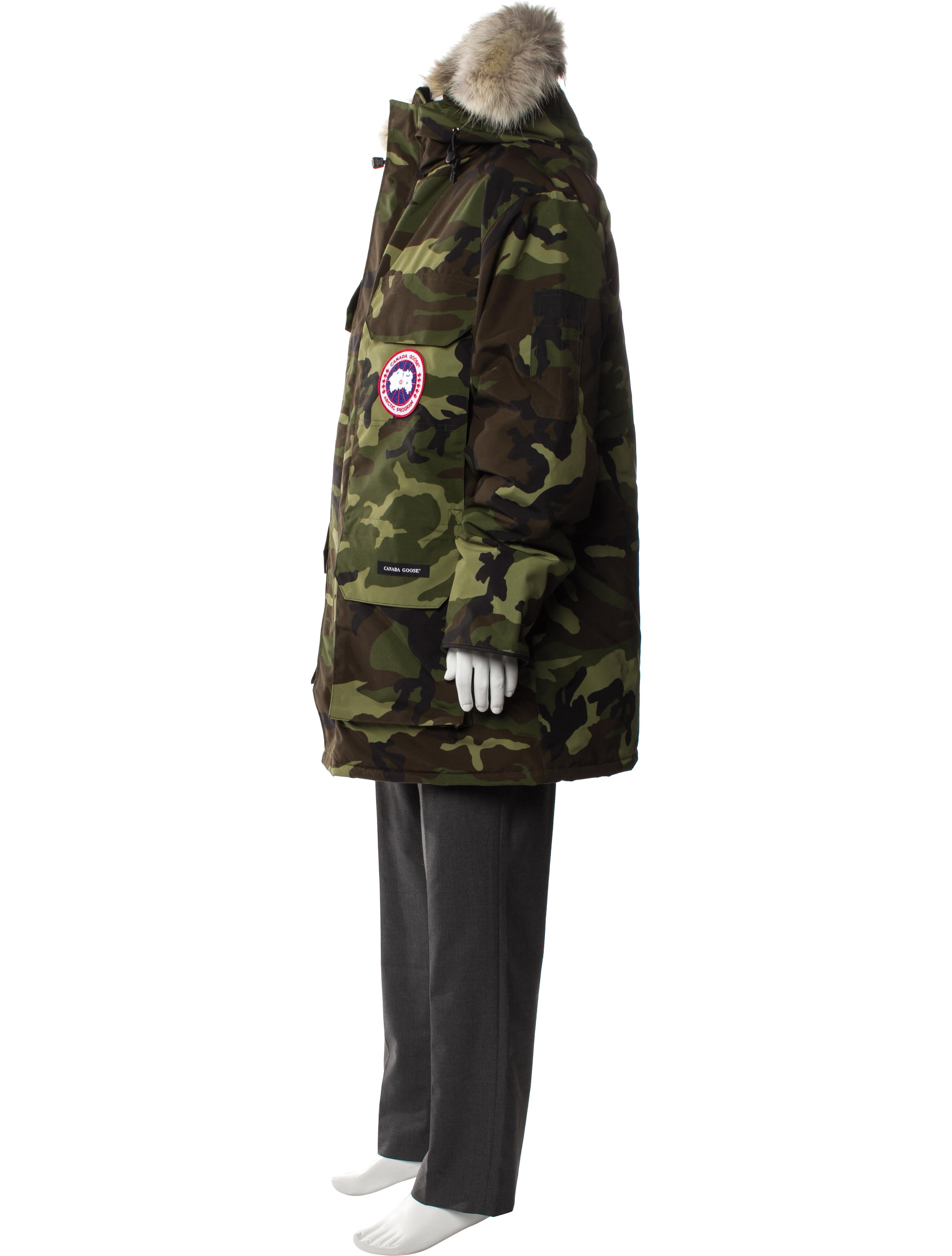 Canada Goose Camouflage Print Parka