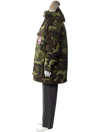 Canada Goose Camouflage Print Parka