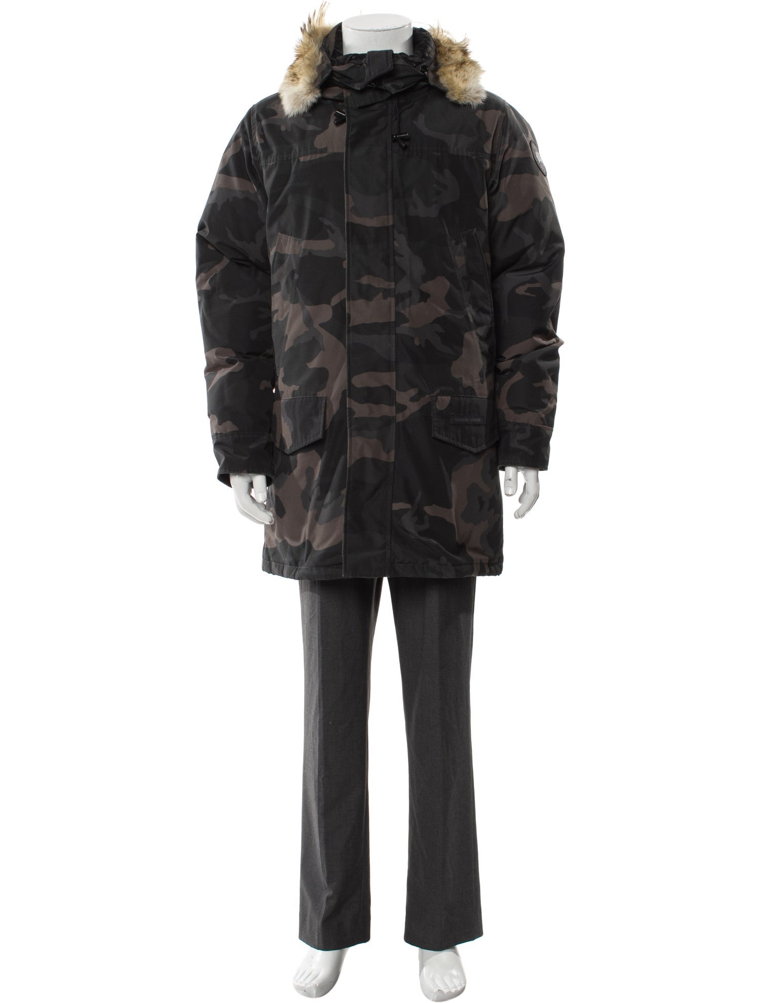Canada Goose Camouflage Print Parka