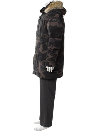 Canada Goose Camouflage Print Parka