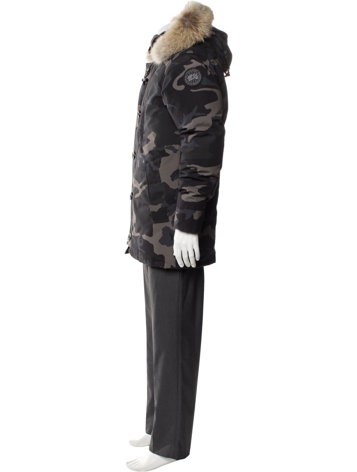 Canada Goose Camouflage Print Parka