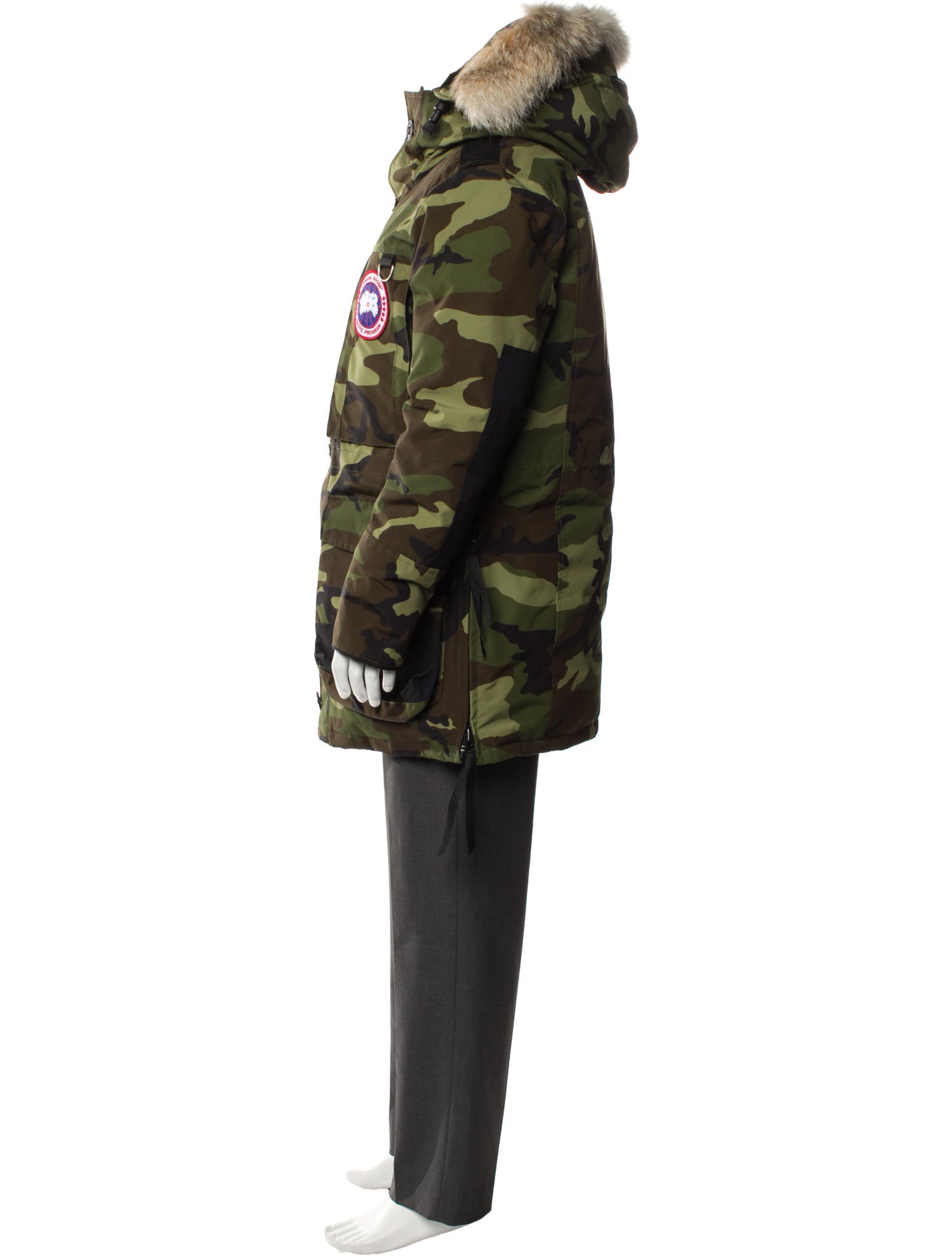 Canada Goose Camouflage Print Parka