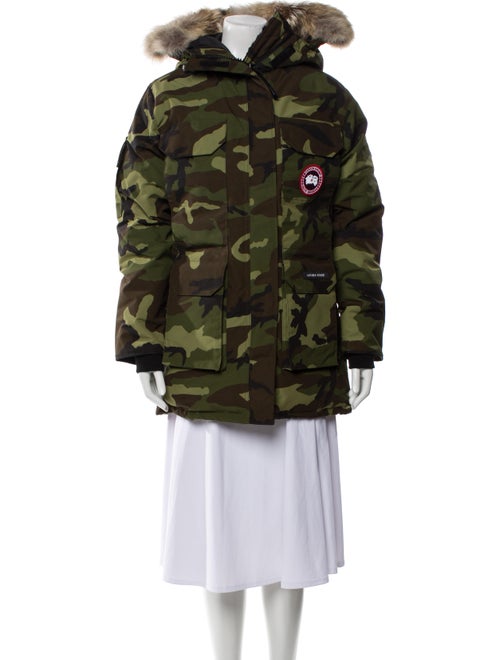 Canada Goose Camouflage Print Parka