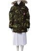 Canada Goose Camouflage Print Parka