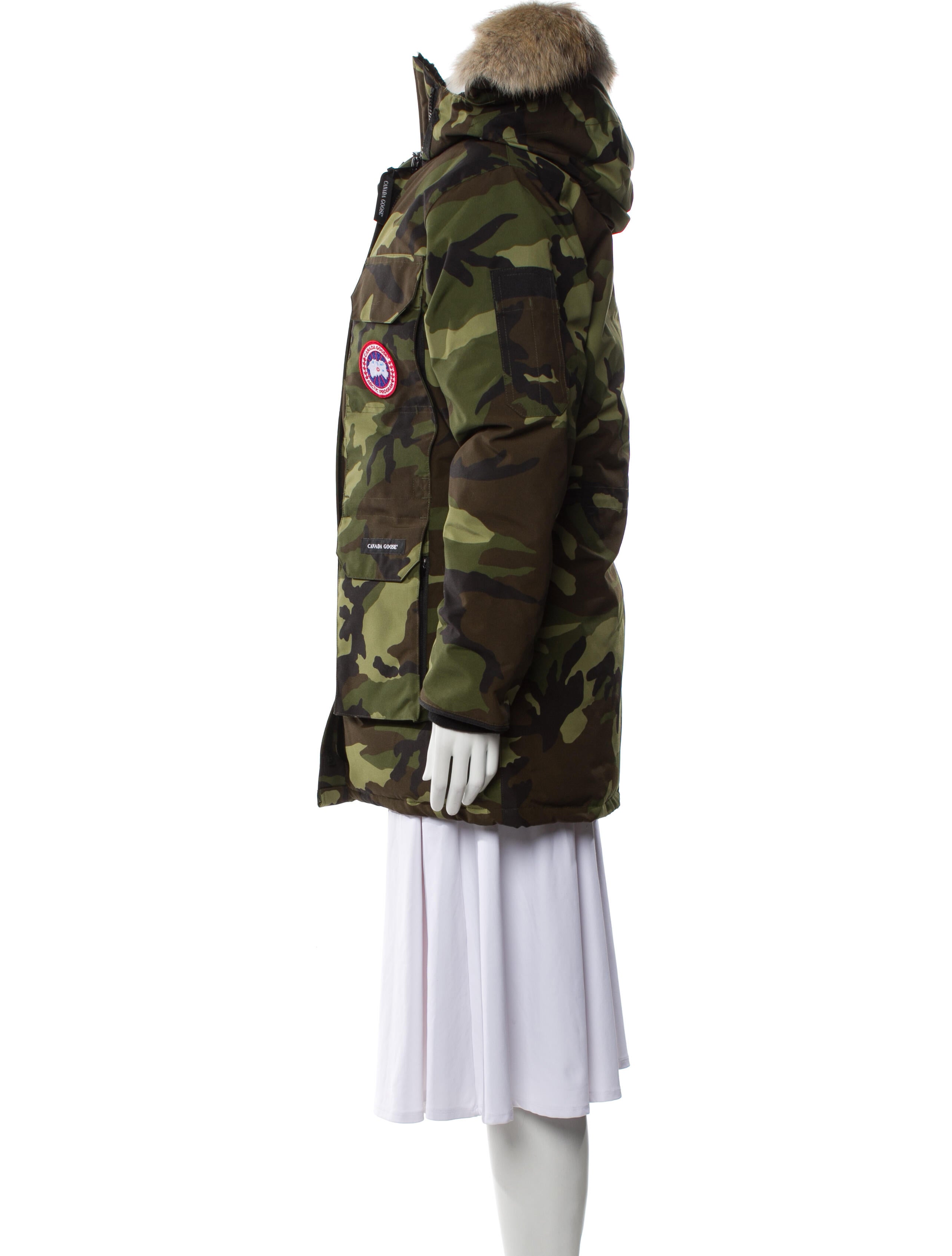 Canada Goose Camouflage Print Parka