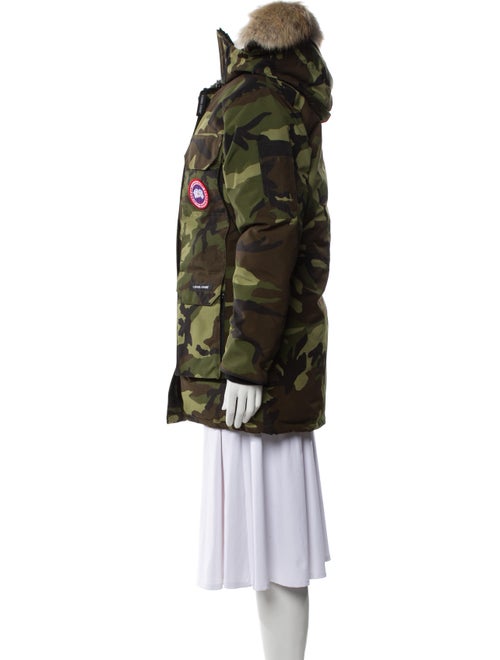 Canada Goose Camouflage Print Parka