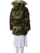 Canada Goose Camouflage Print Parka