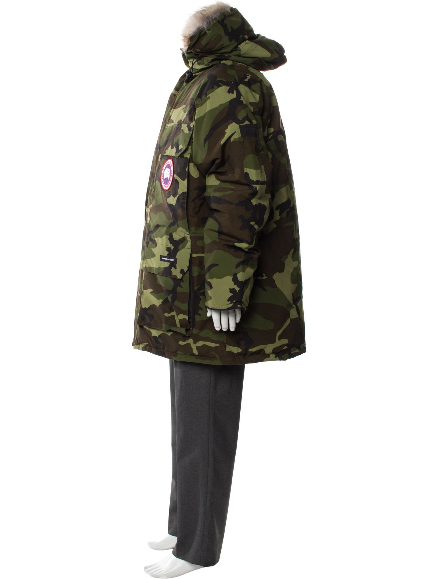 Canada Goose Camouflage Print Parka