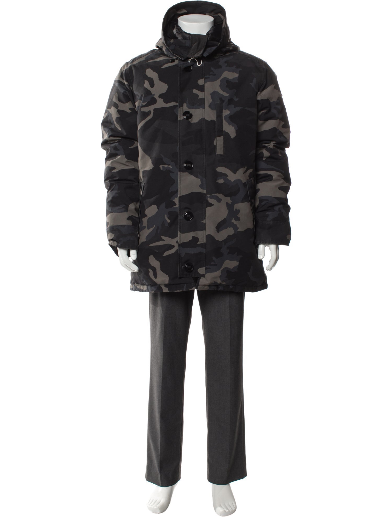 Canada Goose Camouflage Print Parka