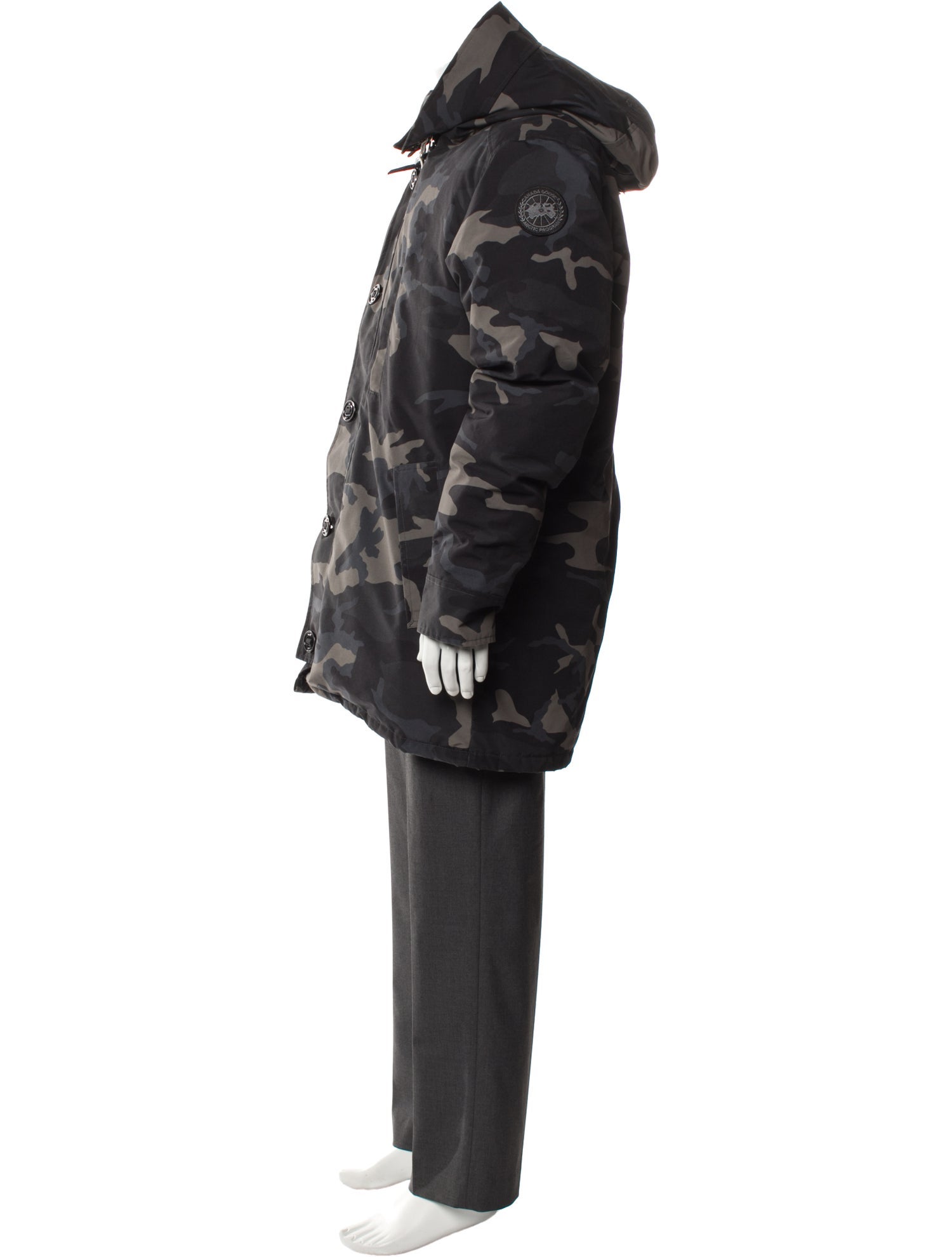 Canada Goose Camouflage Print Parka