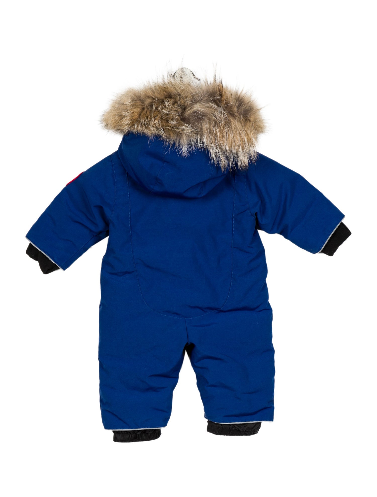 Canada Goose Baby Blue Coyote Fur Trimmed Snowsuit