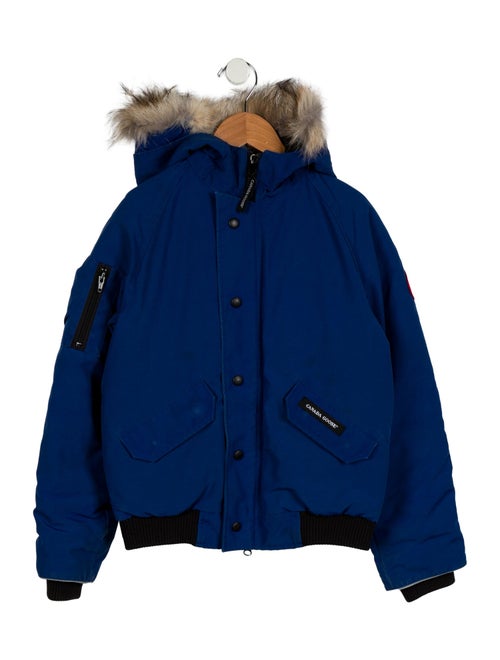Canada Goose Kids' Fur Trimmed Down Jacket