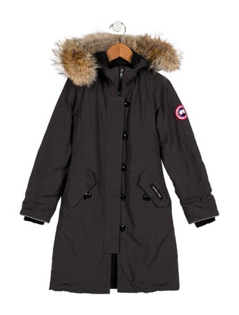Canada Goose Kids' Fur Trimmed Down Jacket