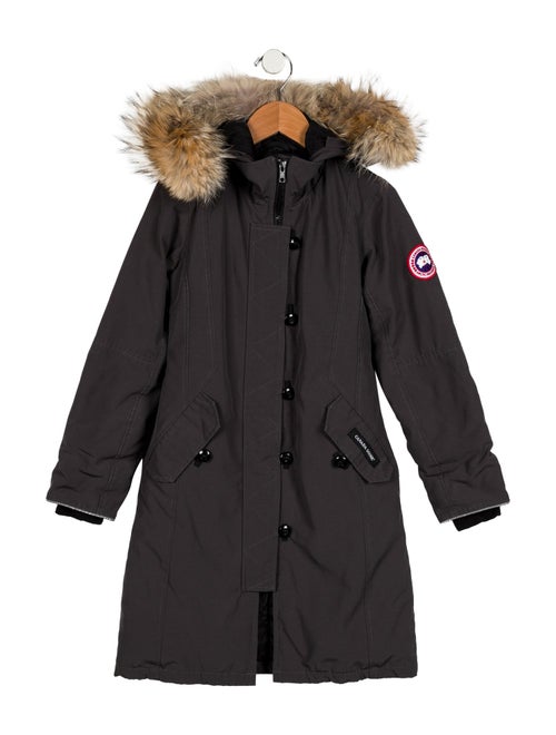 Canada Goose Kids' Fur Trimmed Down Jacket