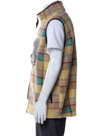 Canada Goose Plaid Print Vest