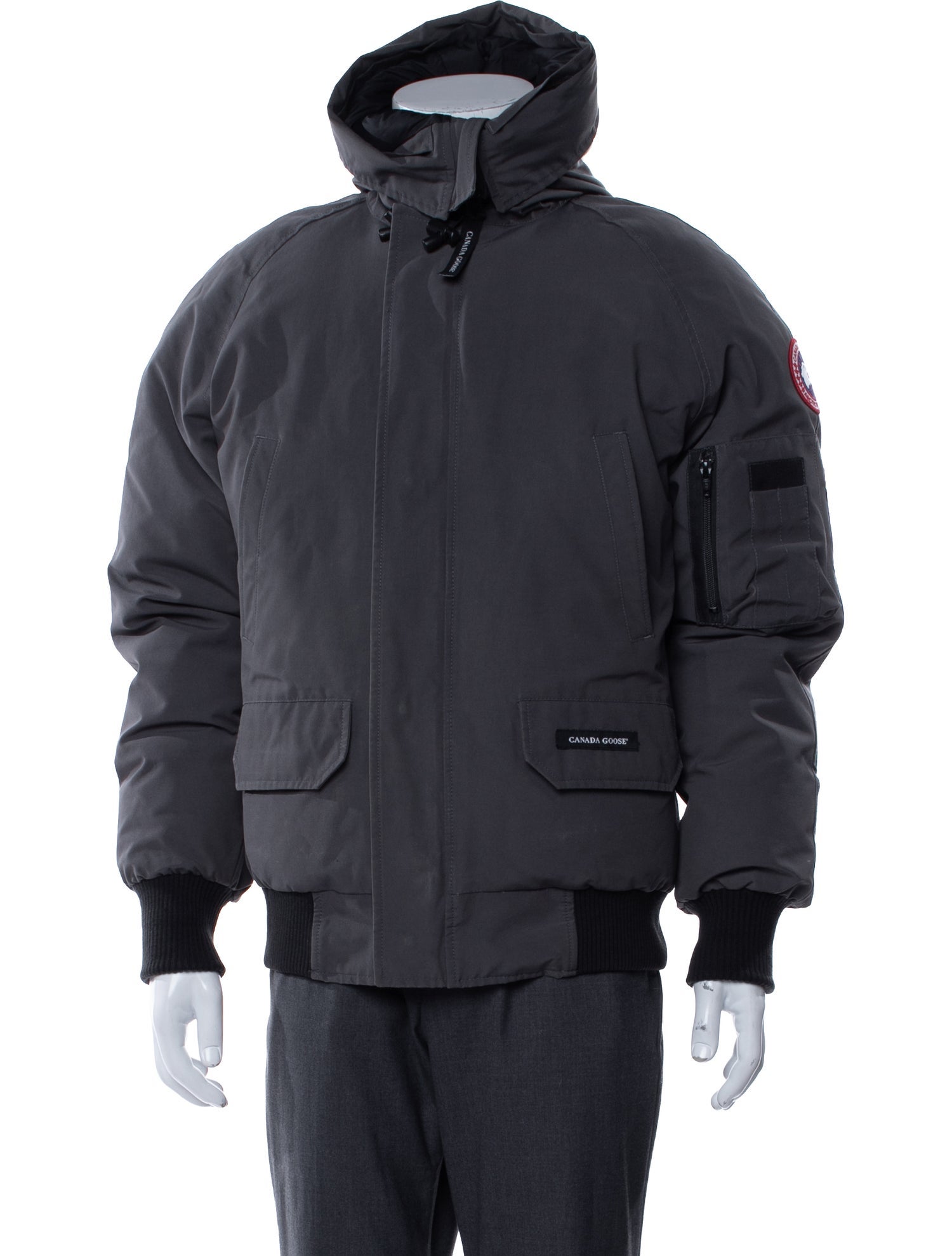 Canada Goose Graphic Print Puffer Coat