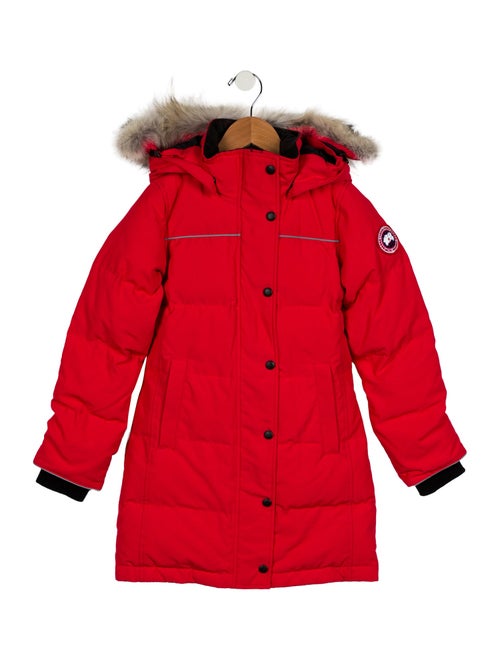 Canada Goose Kids' Fur Trimmed Down Jacket