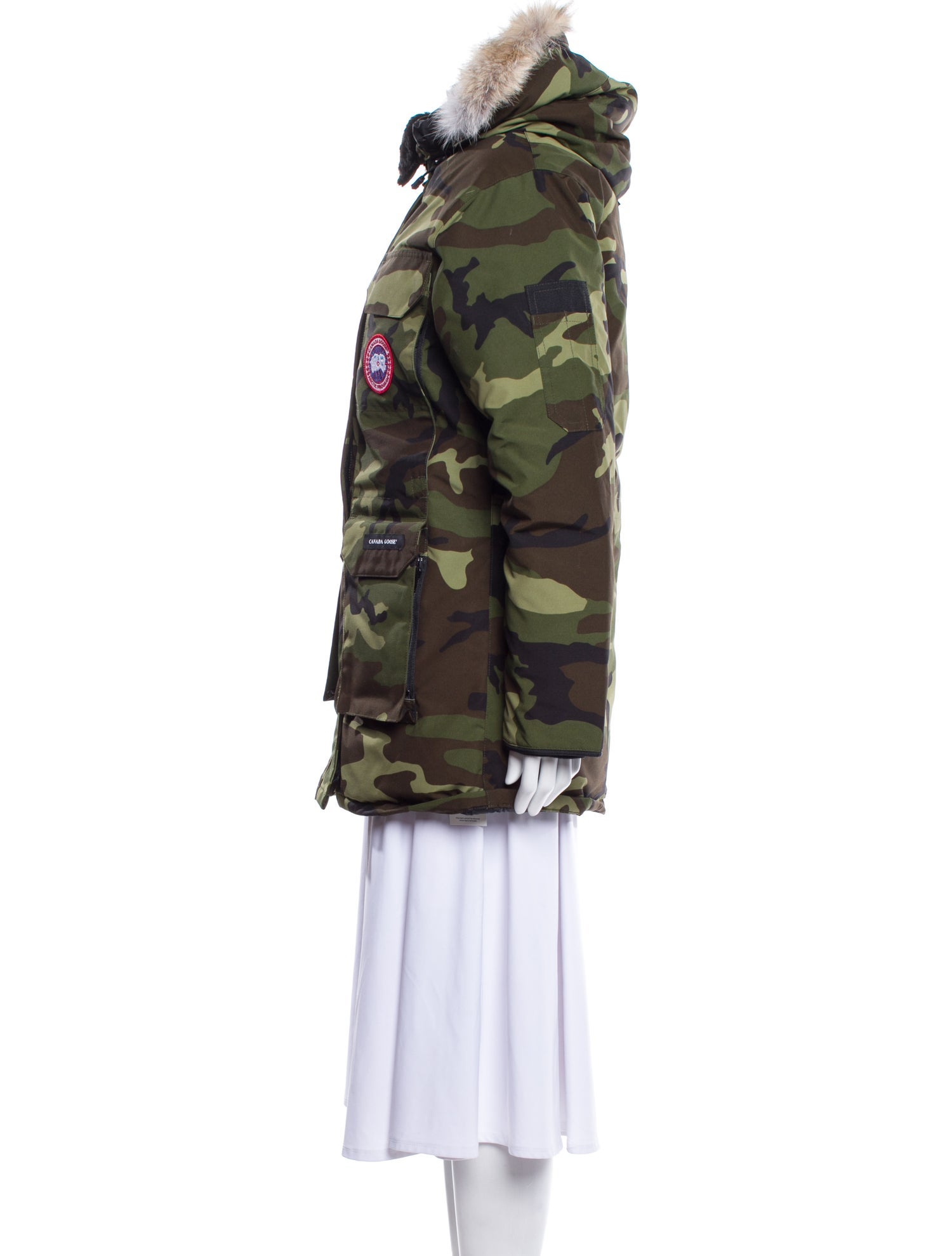 Canada Goose Camouflage Print Parka