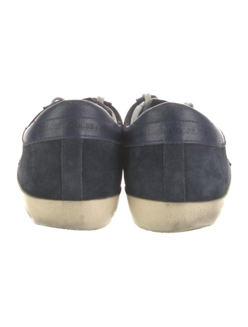 Golden Goose Leather Printed Sneakers