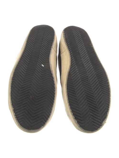 Golden Goose Leather Printed Sneakers