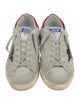 Golden Goose Suede Colorblock Pattern Sneakers