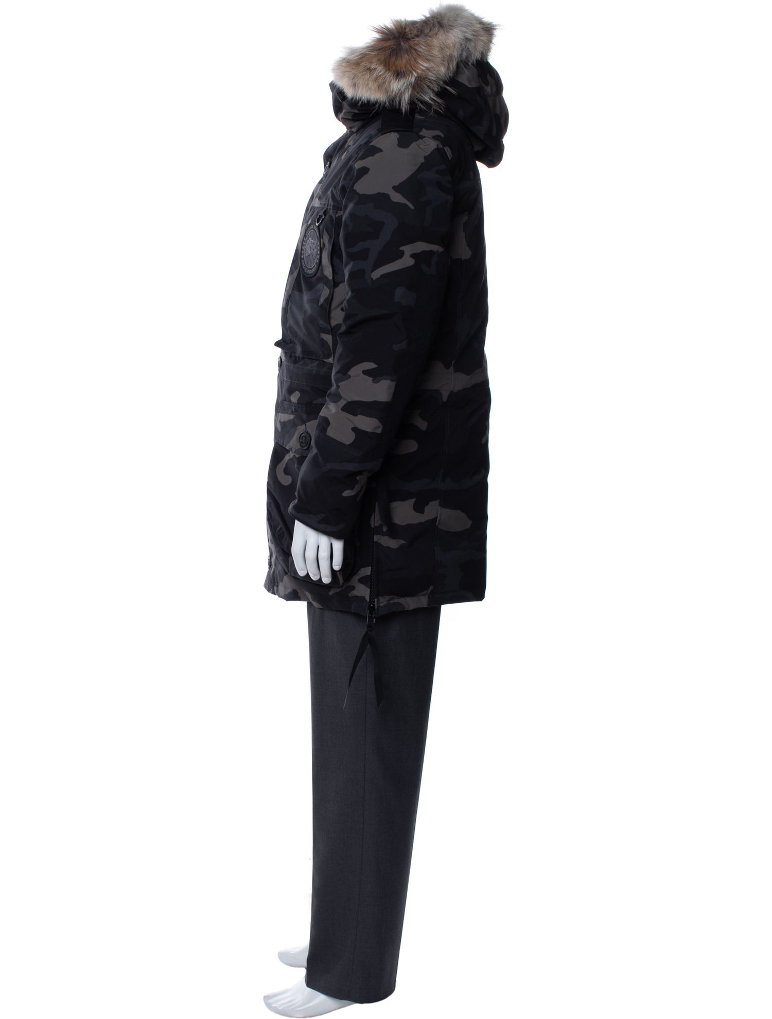 Canada Goose Camouflage Print Parka