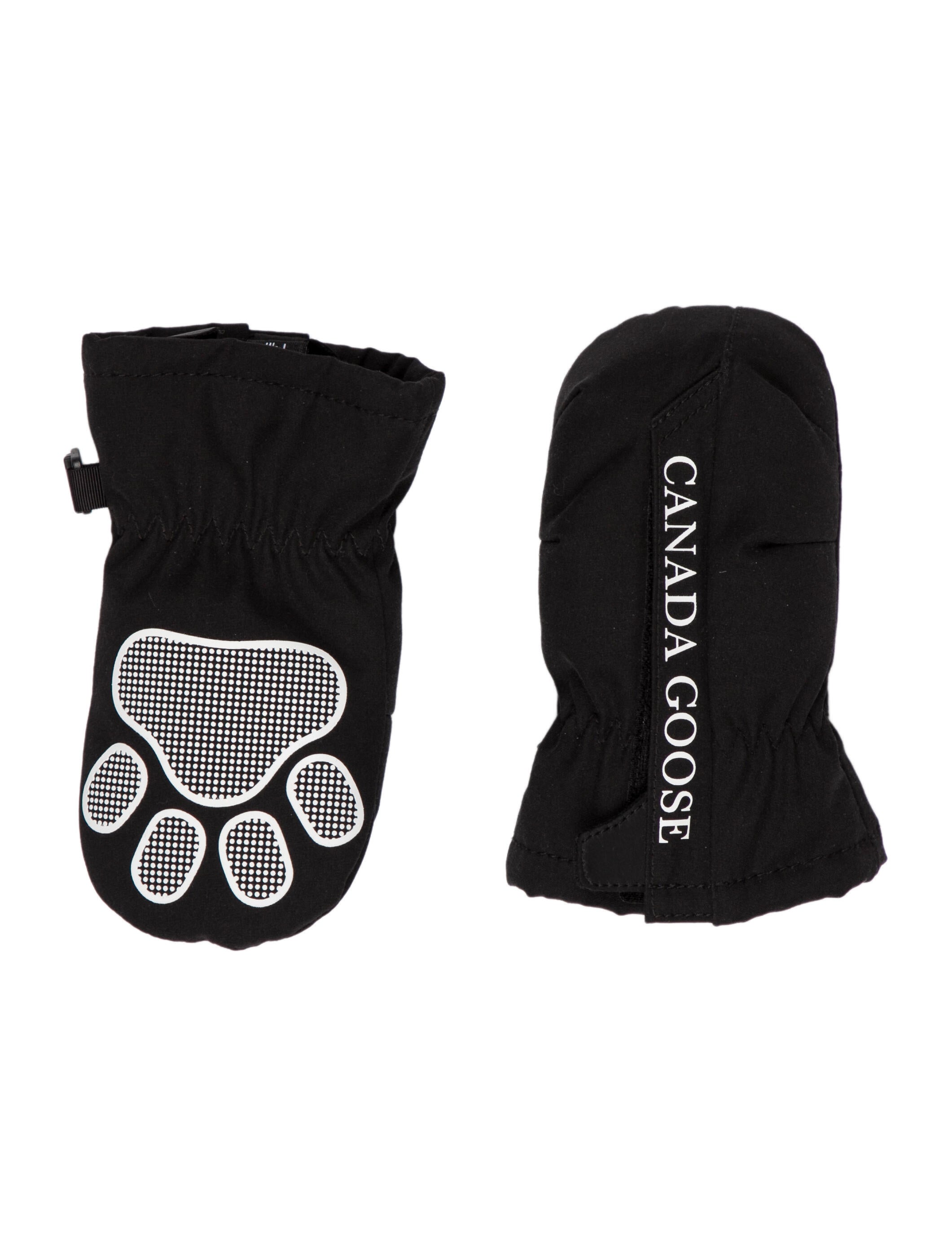 Canada Goose Baby Paw Print Down Mittens