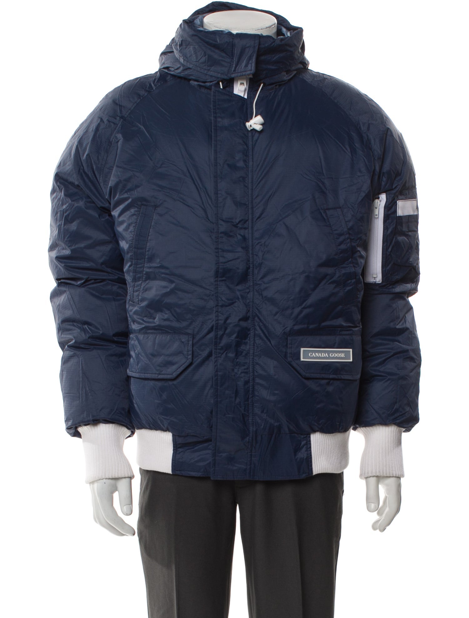 Canada Goose Quilted Pattern Graphic Print Puffer Coat w/ Tags