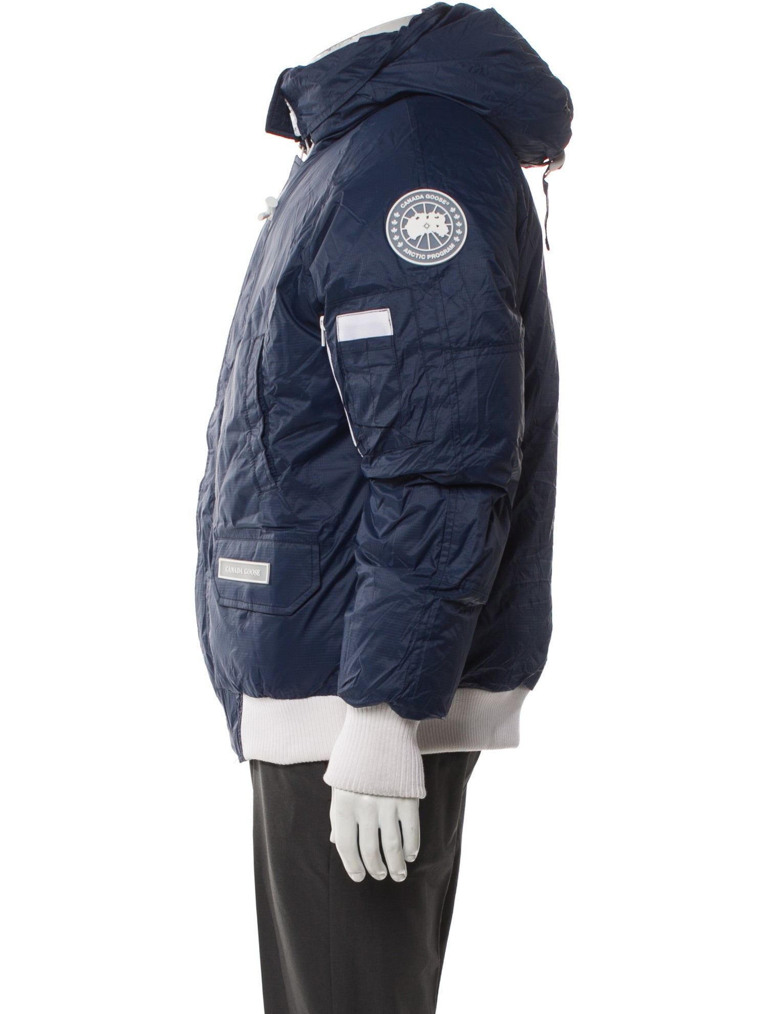 Canada Goose Quilted Pattern Graphic Print Puffer Coat w/ Tags