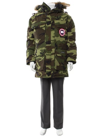 Canada Goose Camouflage Print Parka