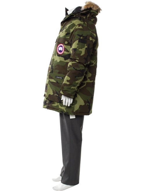Canada Goose Camouflage Print Parka
