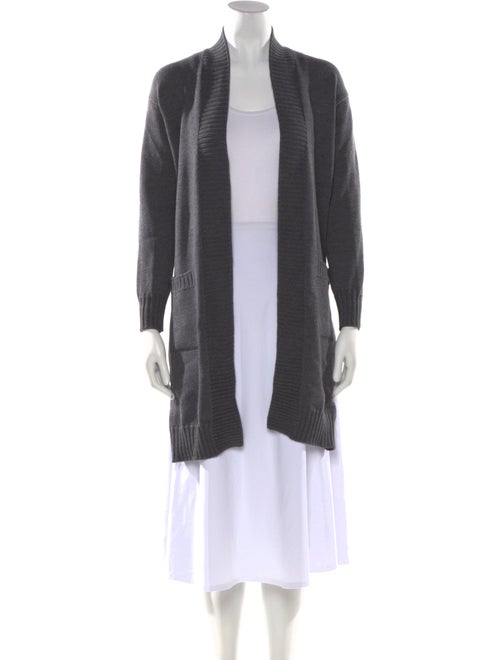 Canada Goose Merino Wool Open Front Sweater