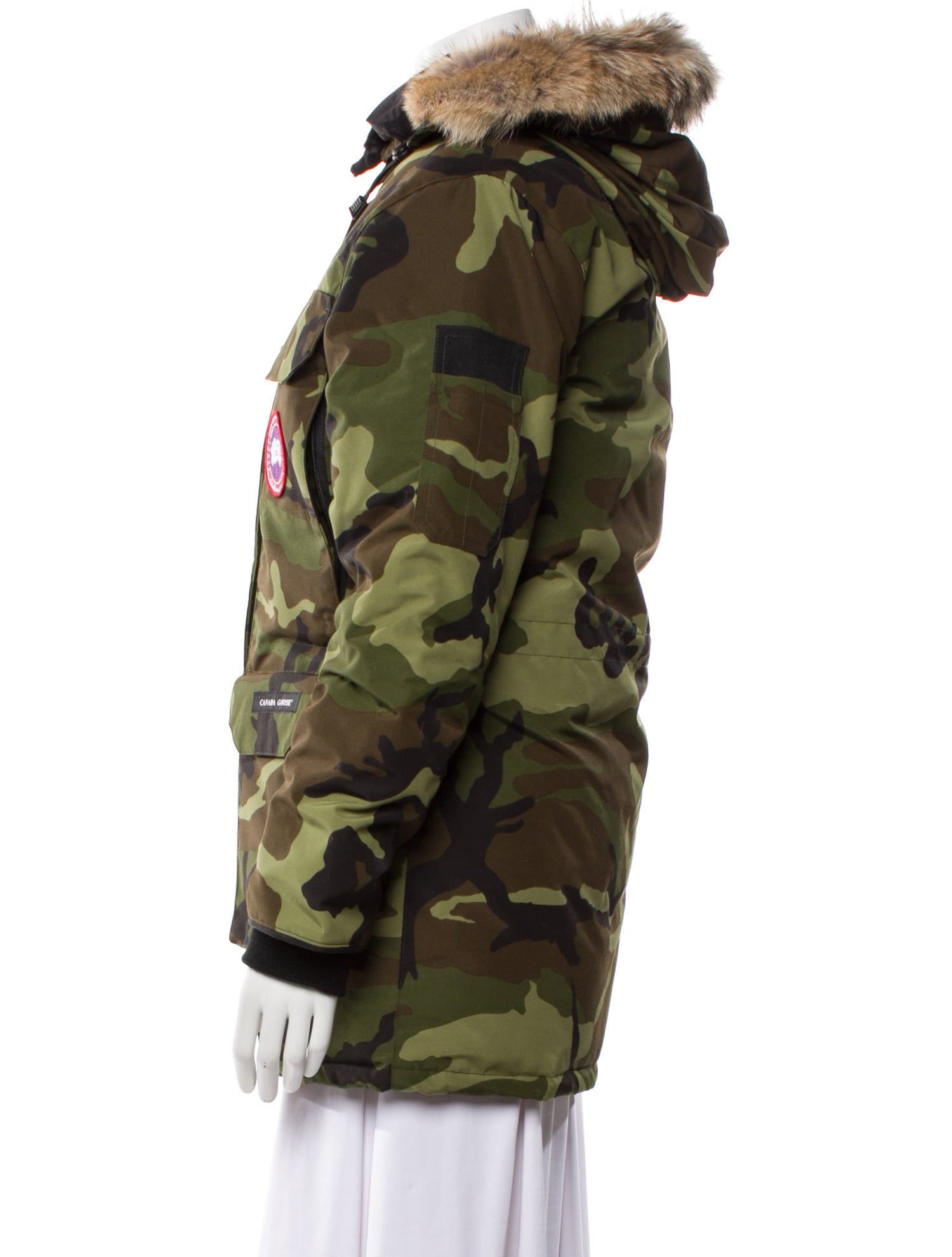 Canada Goose Camouflage Print Parka