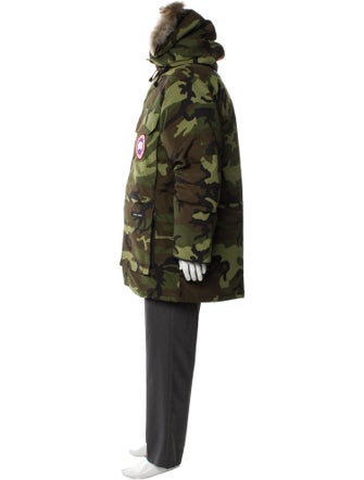 Canada Goose Camouflage Print Parka